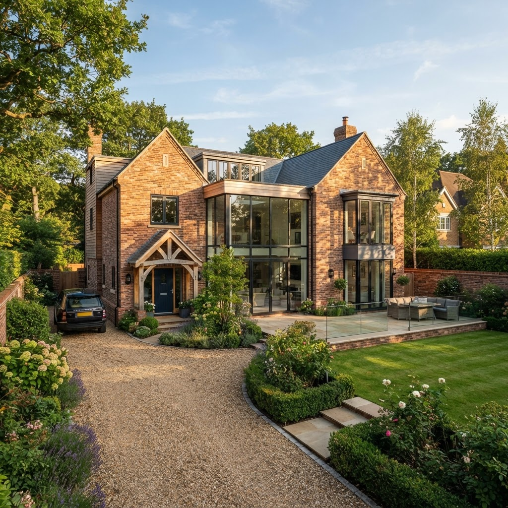 Contemporary double-glazed windows in a premium UK home — Quality Home Improvements Southeast