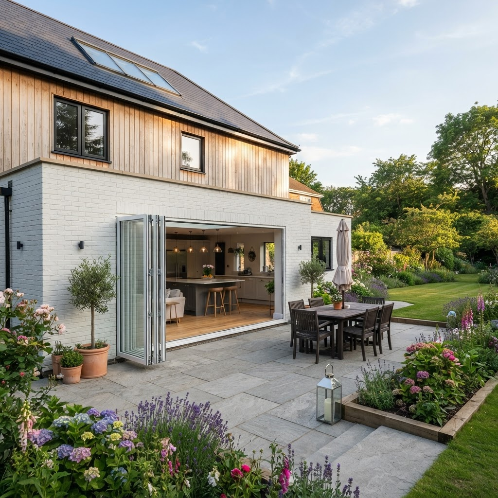 Double glazed patio doors